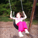 Swinging at the park