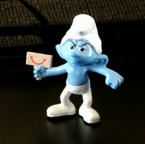 Grumpy Smurf