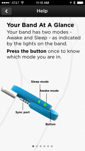 Jawbone UP tutorial